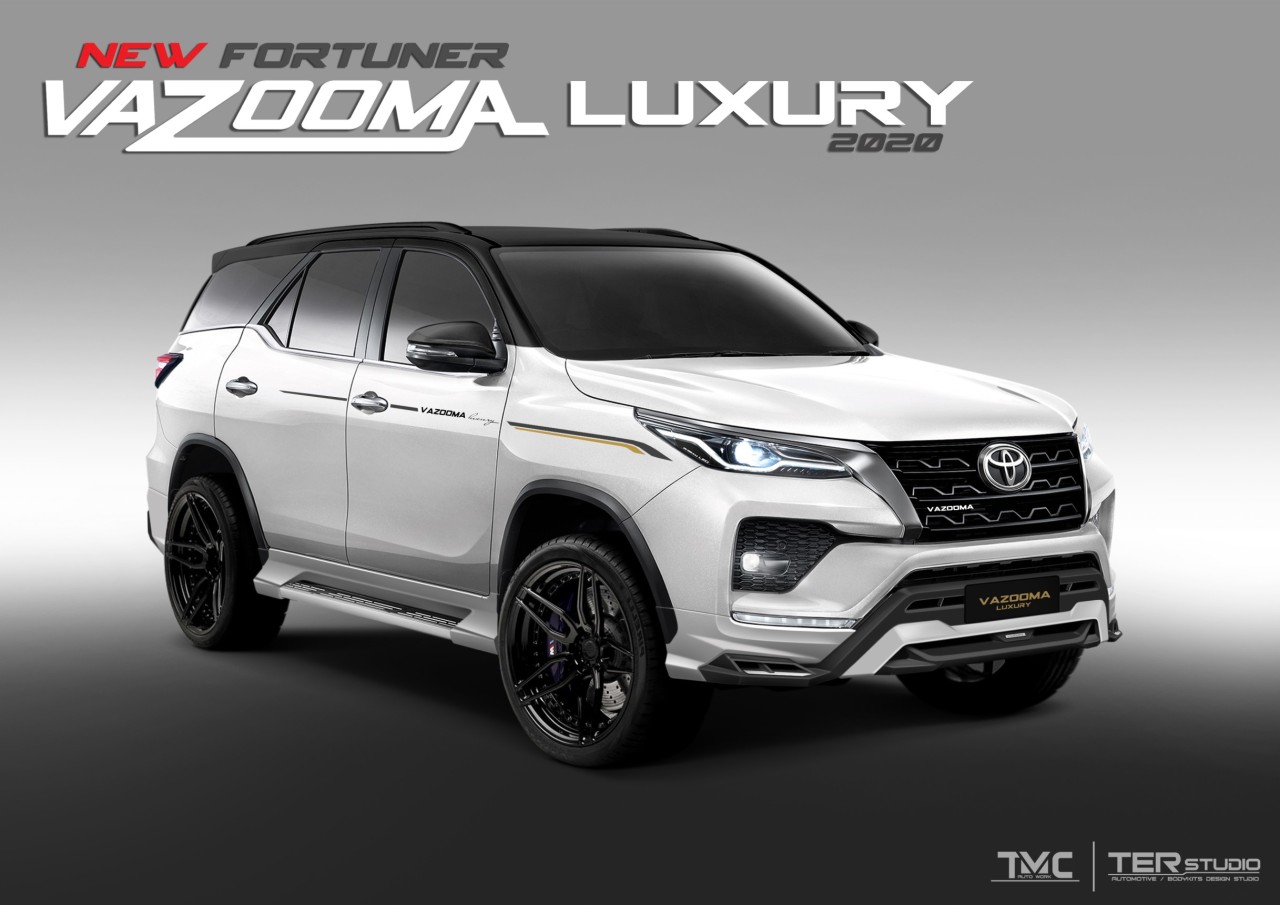 ชุดแต่ง Fortuner 2020 รุ่น Vazooma Luxury